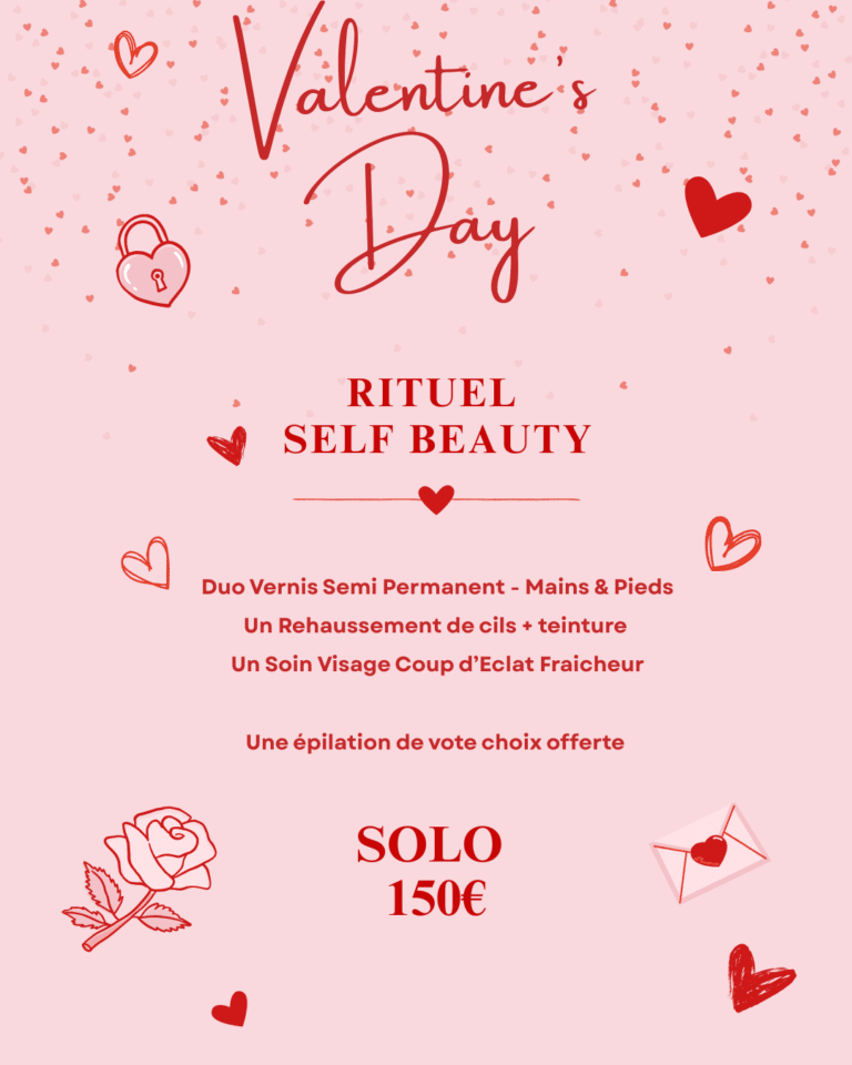 Offre ST Valentin : RITUEL  SELF Beauty – SOLO