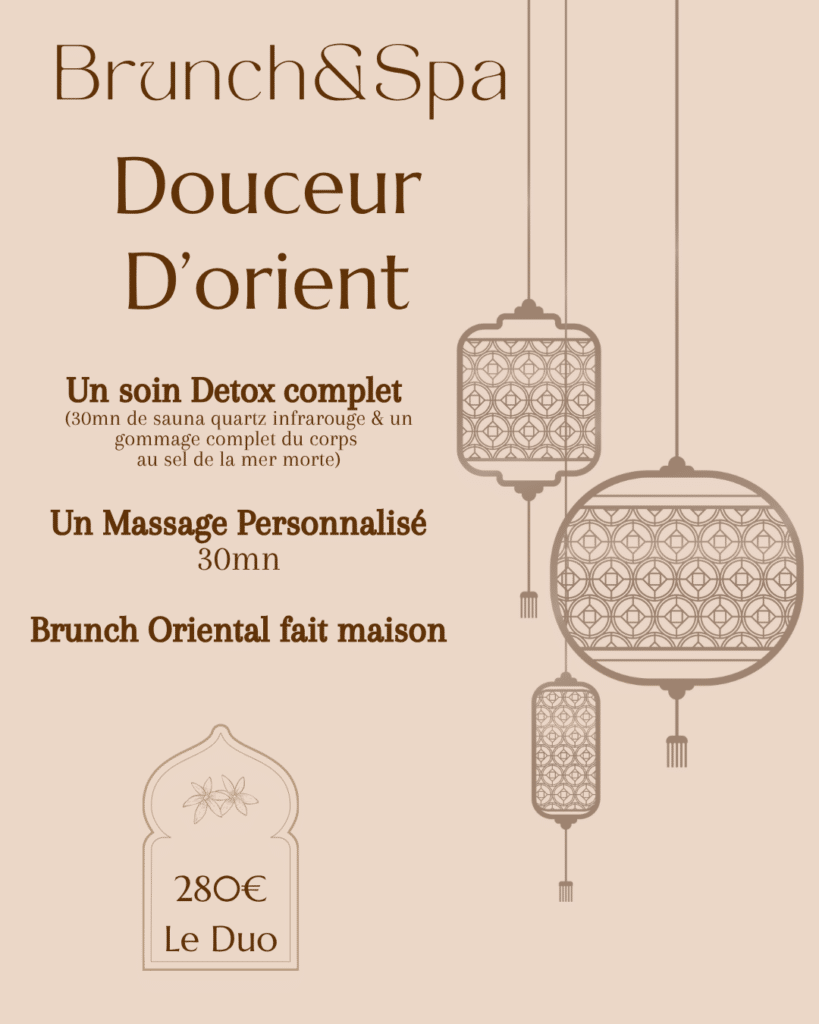 Brunch&Spa 2 jardin des delices douceur dorient 1